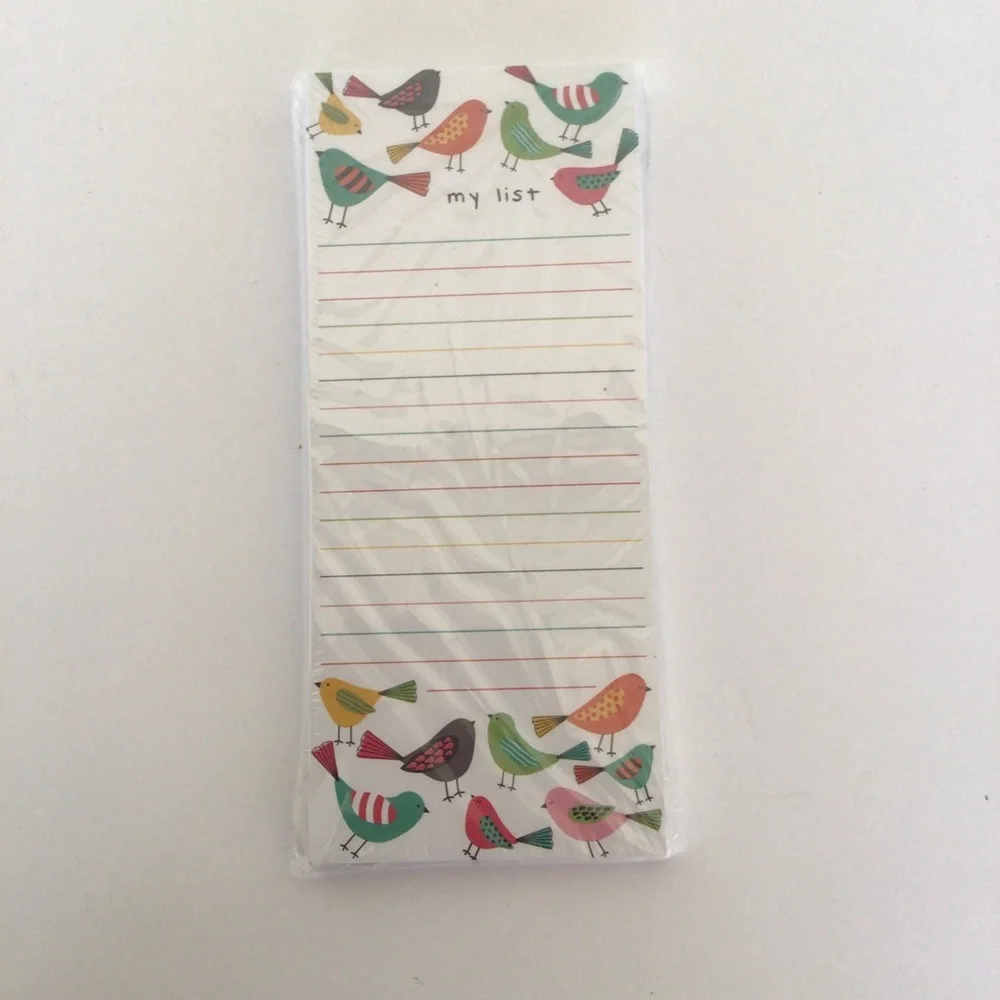GINA B PACK OF TWO MAGNETIC LIST PADS NWT